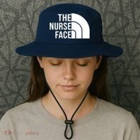 The Nurse Face Gift For Nurse Bucket Hat thumb 3