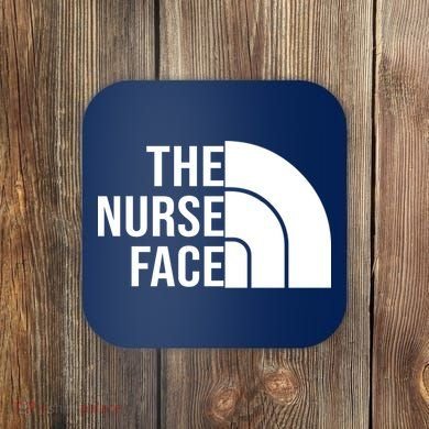 The Nurse Face Gift For Nurse Coaster