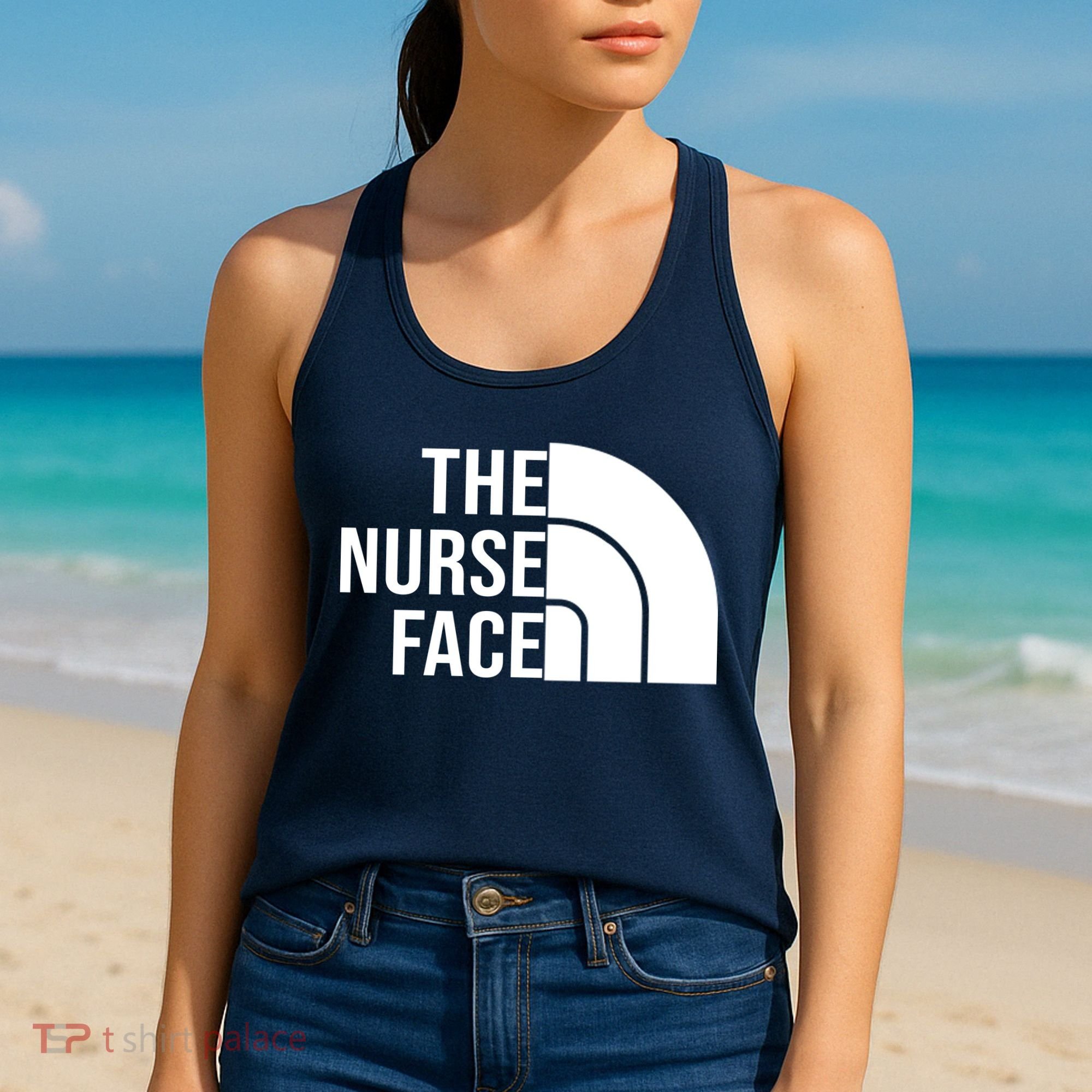 The Nurse Face Gift For Nurse Women's Tank Top