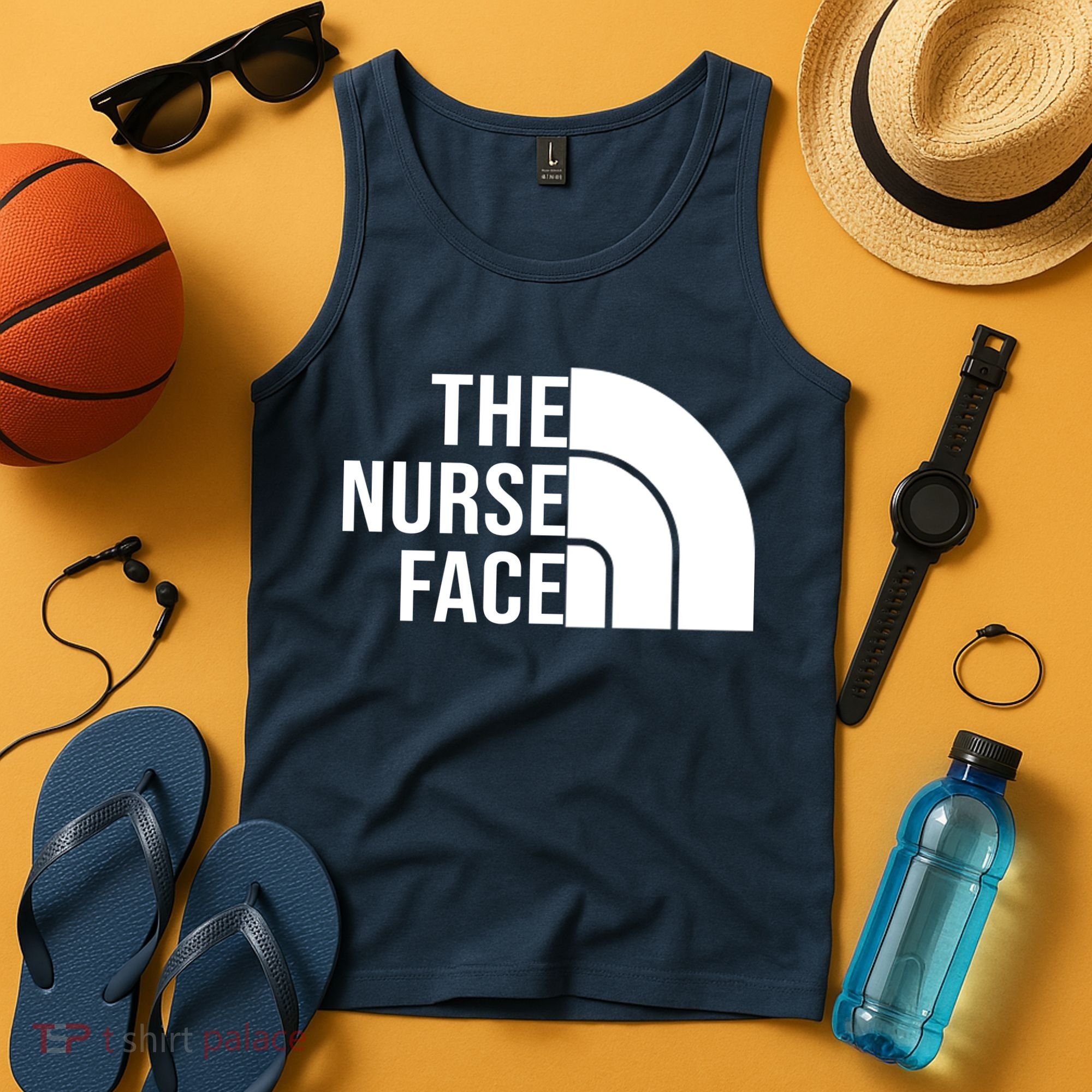 The Nurse Face Gift For Nurse Tank Top