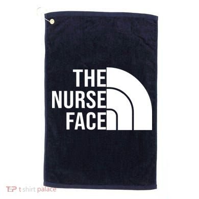 The Nurse Face Gift For Nurse Golf Towel