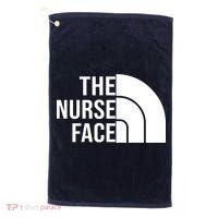 The Nurse Face Gift For Nurse Golf Towel thumb 0