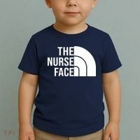 The Nurse Face Gift For Nurse Toddler T-Shirt thumb 2