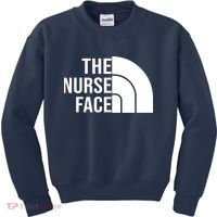 The Nurse Face Gift For Nurse Kids Sweatshirt thumb 0