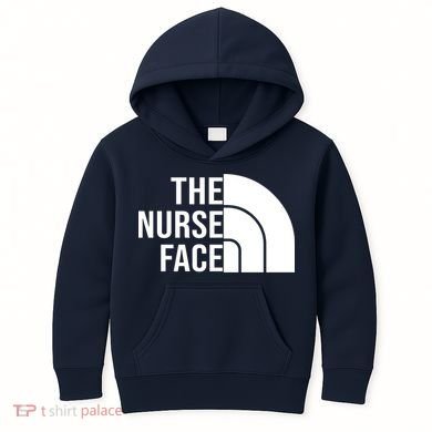 The Nurse Face Gift For Nurse Kids Hoodie
