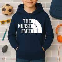 The Nurse Face Gift For Nurse Kids Hoodie thumb 2