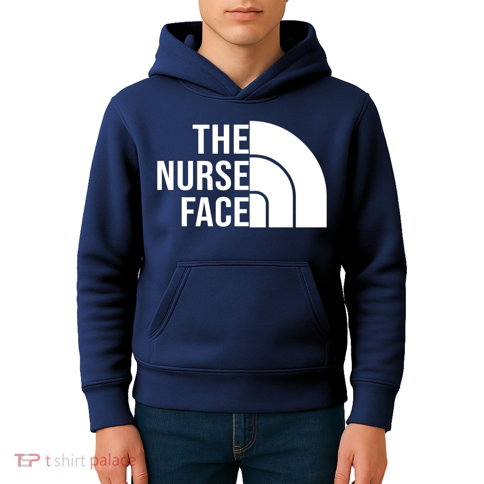 The Nurse Face Gift For Nurse Kids Hoodie