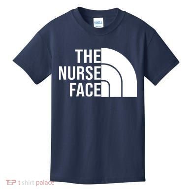 The Nurse Face Gift For Nurse Kids T-Shirt