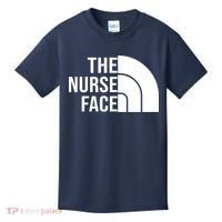The Nurse Face Gift For Nurse Kids T-Shirt thumb 0