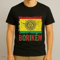 Taino Nation Flag Boriken Borinquen Native American Arawak T-Shirt thumb 3