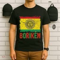 Taino Nation Flag Boriken Borinquen Native American Arawak T-Shirt thumb 6