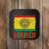 Taino Nation Flag Boriken Borinquen Native American Arawak Coaster thumb 0