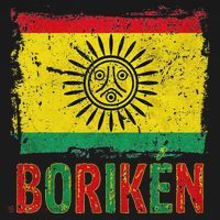 Taino Nation Flag Boriken Borinquen Native American Arawak Women's Hoodie thumb 2