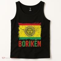 Taino Nation Flag Boriken Borinquen Native American Arawak Tank Top thumb 2