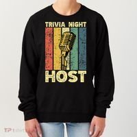 Trivia Night For Trivia Night Emcee Player Host Game Night Women's Sweatshirt thumb 0