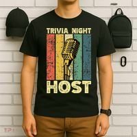 Trivia Night For Trivia Night Emcee Player Host Game Night T-Shirt thumb 6
