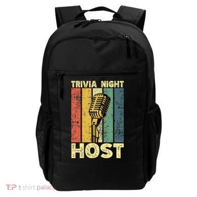 Trivia Night For Trivia Night Emcee Player Host Game Night Backpack