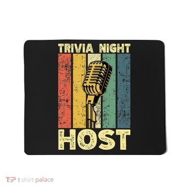 Trivia Night For Trivia Night Emcee Player Host Game Night Mousepad