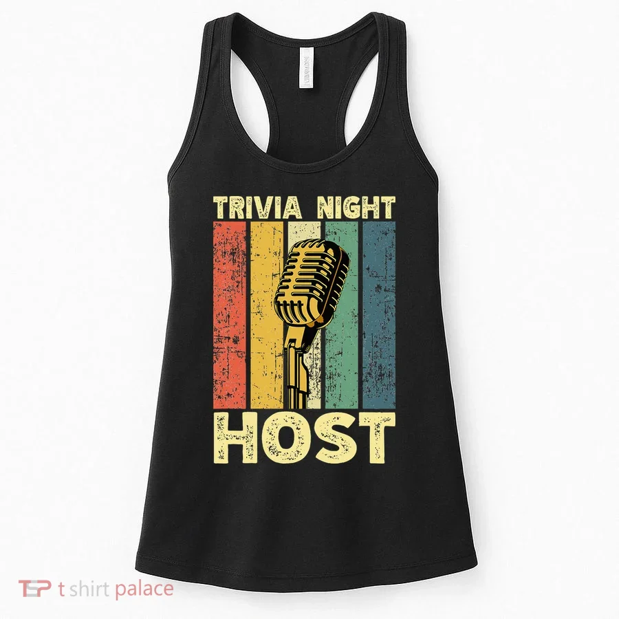 Trivia Night For Trivia Night Emcee Player Host Game Night Women's Tank Top