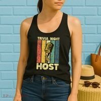Trivia Night For Trivia Night Emcee Player Host Game Night Women's Tank Top thumb 2