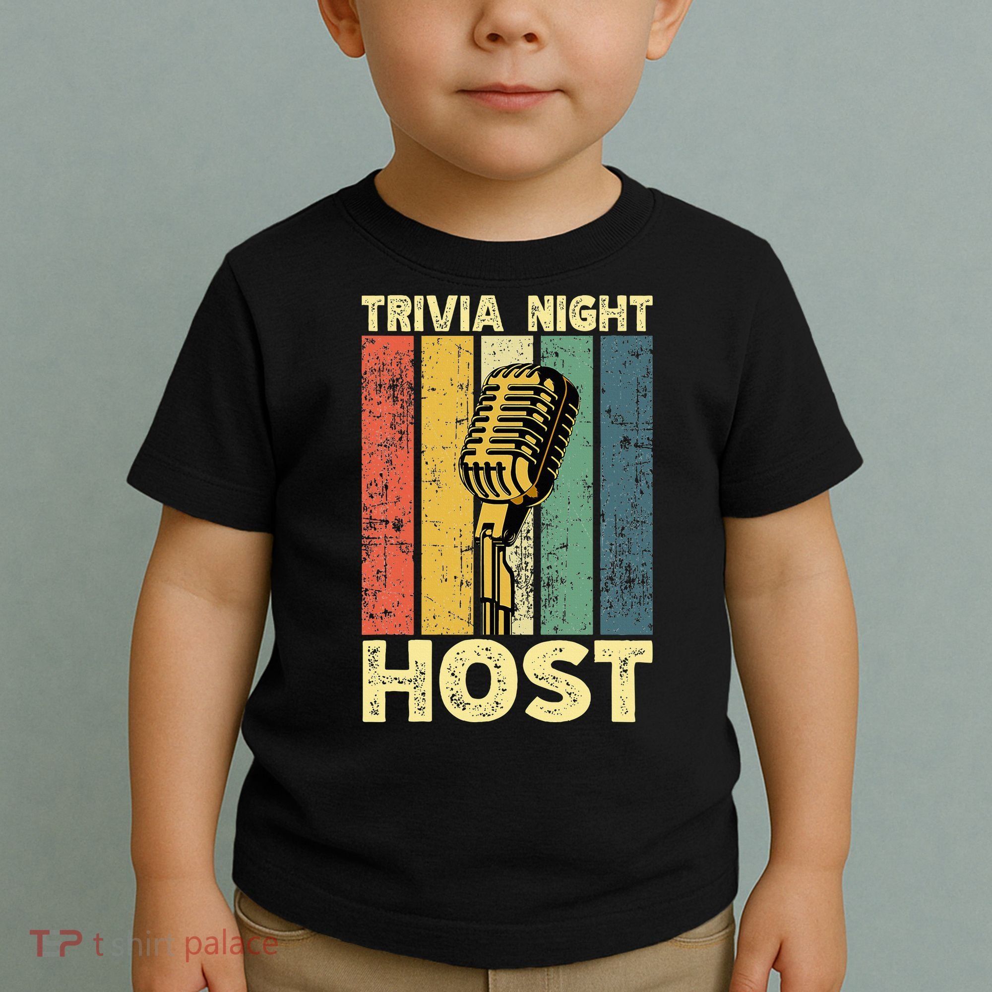 Trivia Night For Trivia Night Emcee Player Host Game Night Toddler T-Shirt