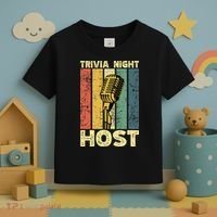 Trivia Night For Trivia Night Emcee Player Host Game Night Toddler T-Shirt thumb 3