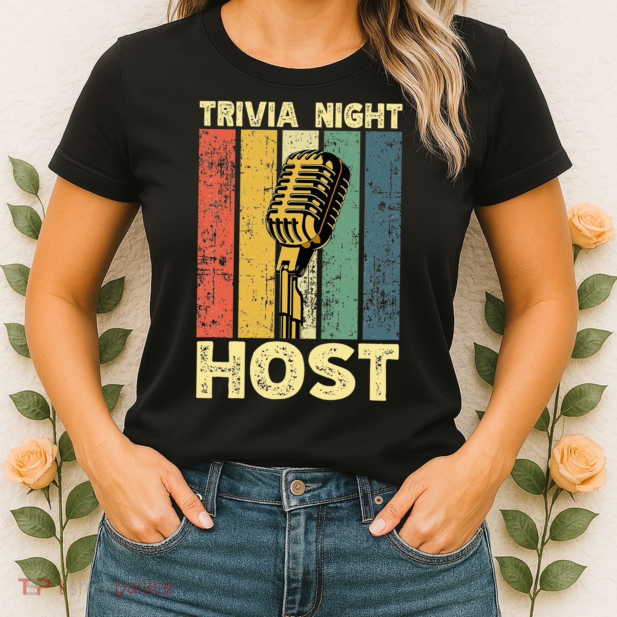Trivia Night For Trivia Night Emcee Player Host Game Night Women's T-Shirt