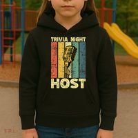 Trivia Night For Trivia Night Emcee Player Host Game Night Kids Hoodie thumb 3