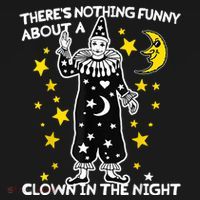 ThereS Nothing Funny About A Clown In The Night Women's Hoodie thumb 2