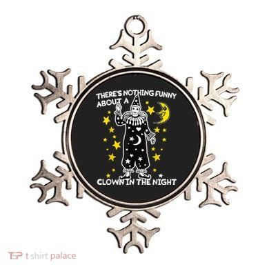 ThereS Nothing Funny About A Clown In The Night Ornament