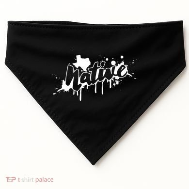 Texas Native Graphic USA-Made Doggie Bandana