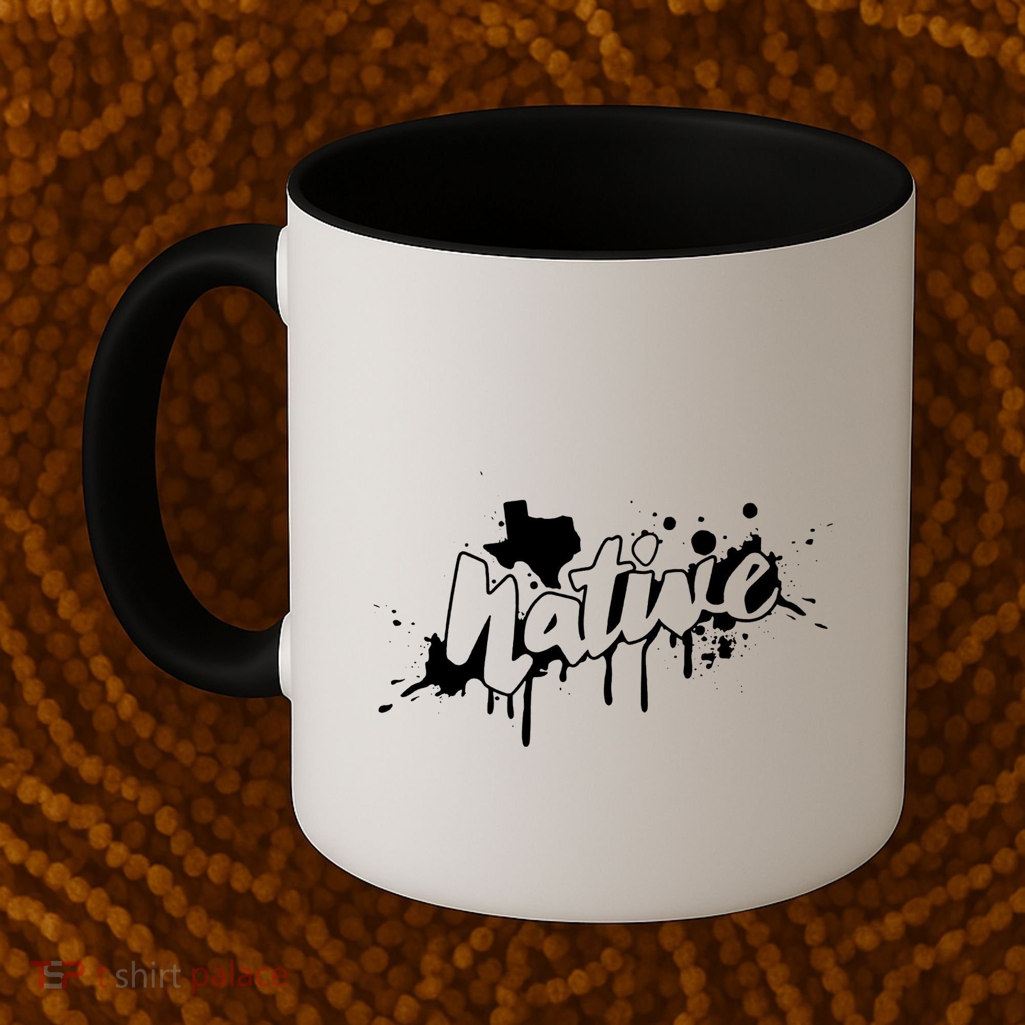 Texas Native Graphic Coffee Mug