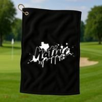 Texas Native Graphic Golf Towel thumb 1