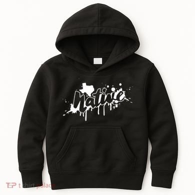 Texas Native Graphic Kids Hoodie