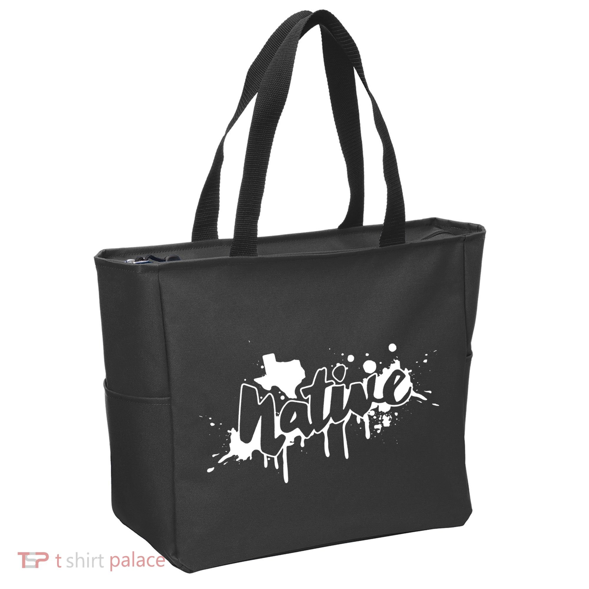 Texas Native Graphic Tote Bag