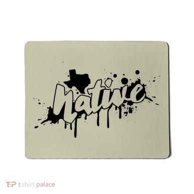 Texas Native Graphic Mousepad