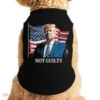 Trump Not Guilty Doggie Tank thumb 0