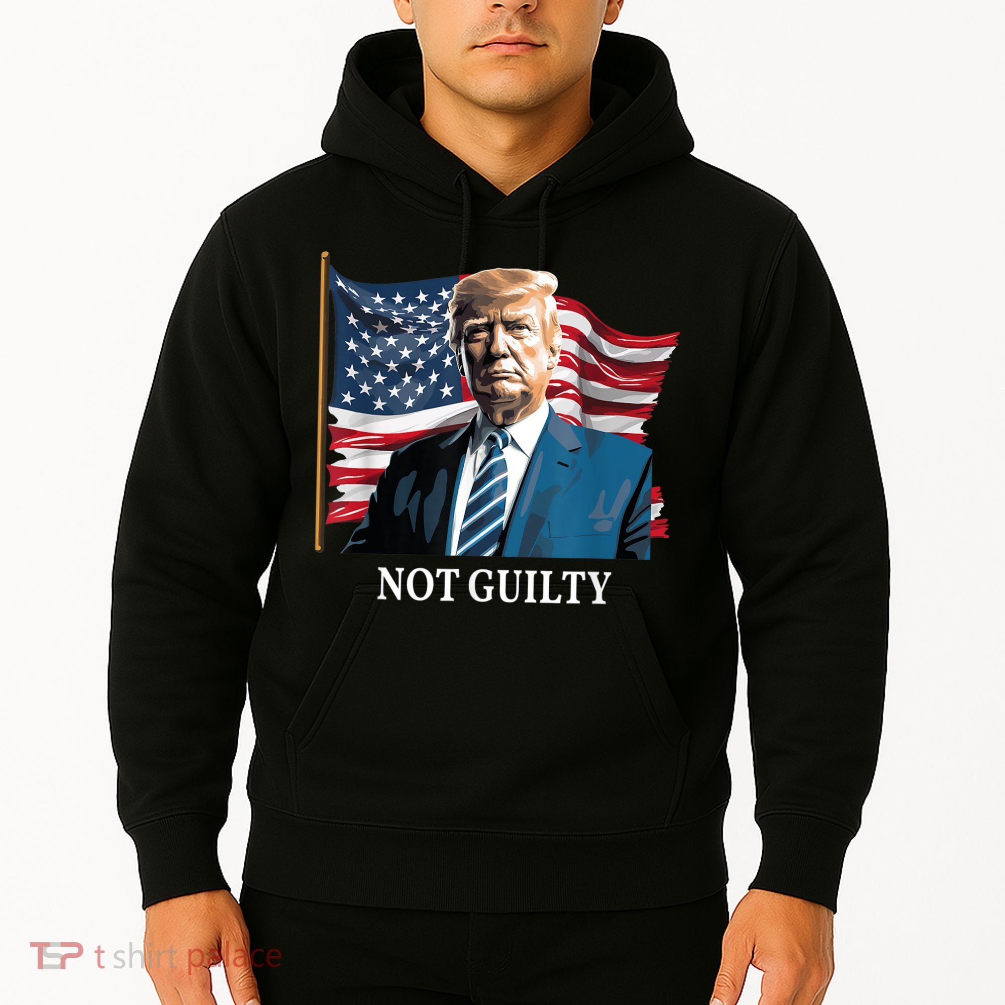 Trump Not Guilty Hoodie
