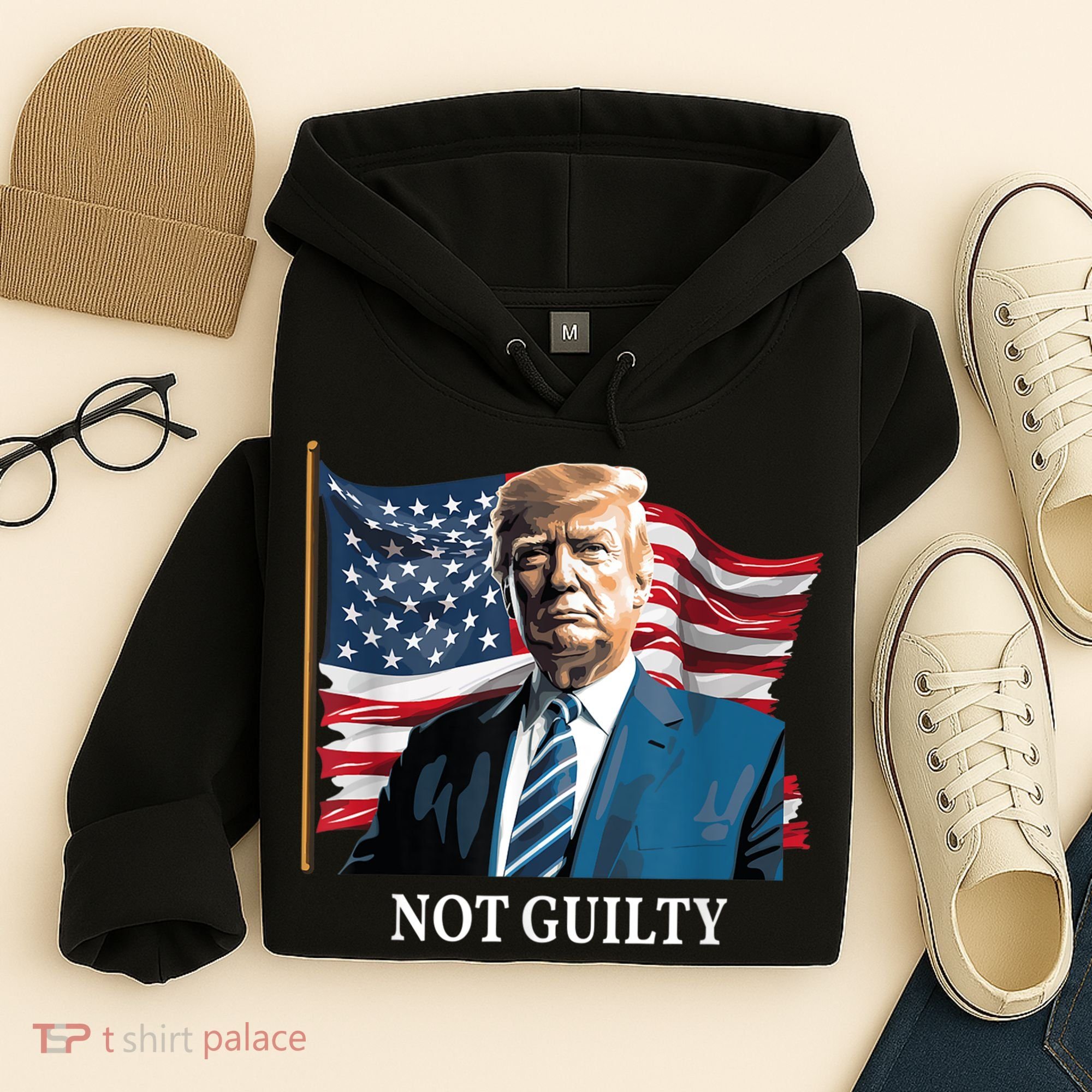 Trump Not Guilty Hoodie