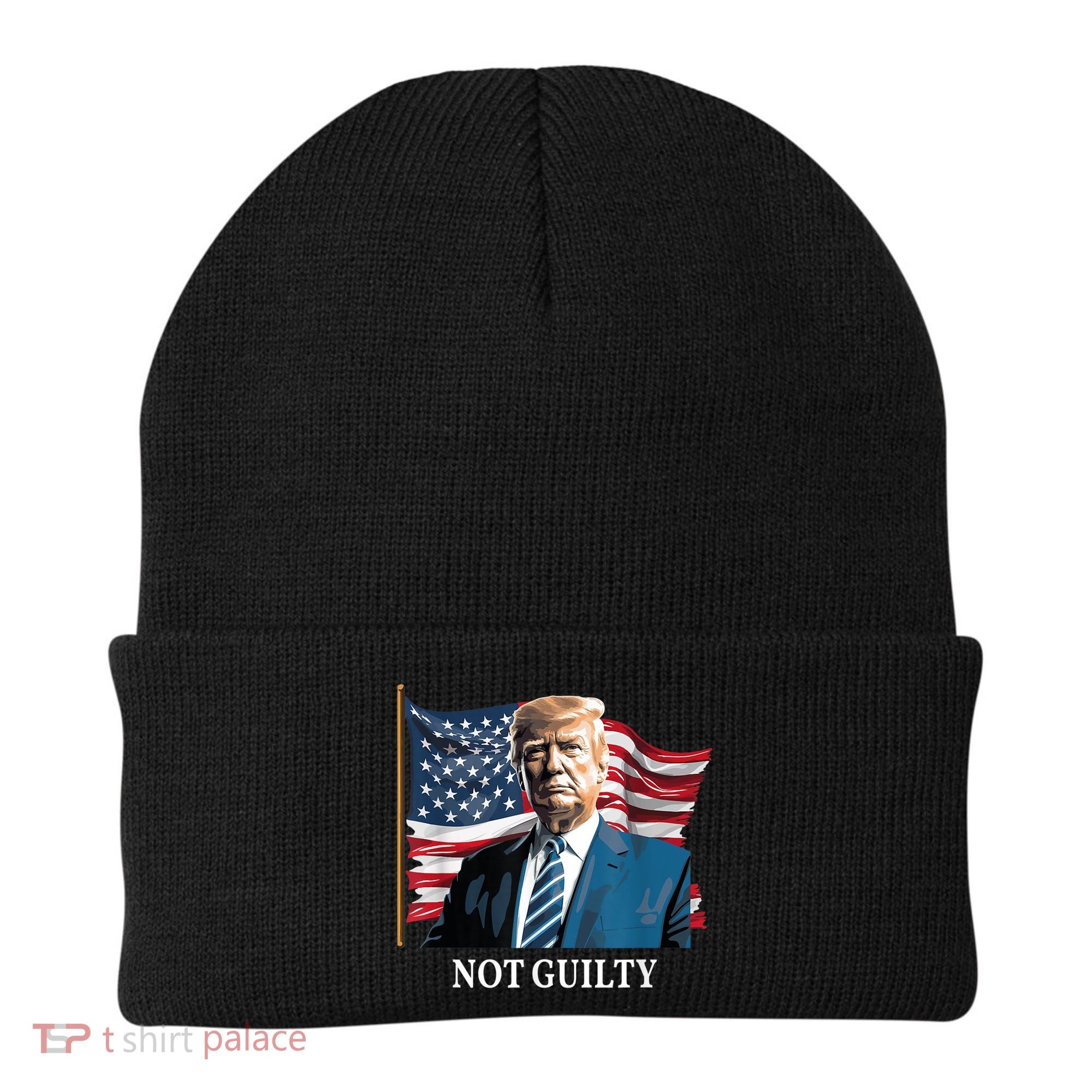 Trump Not Guilty Beanie