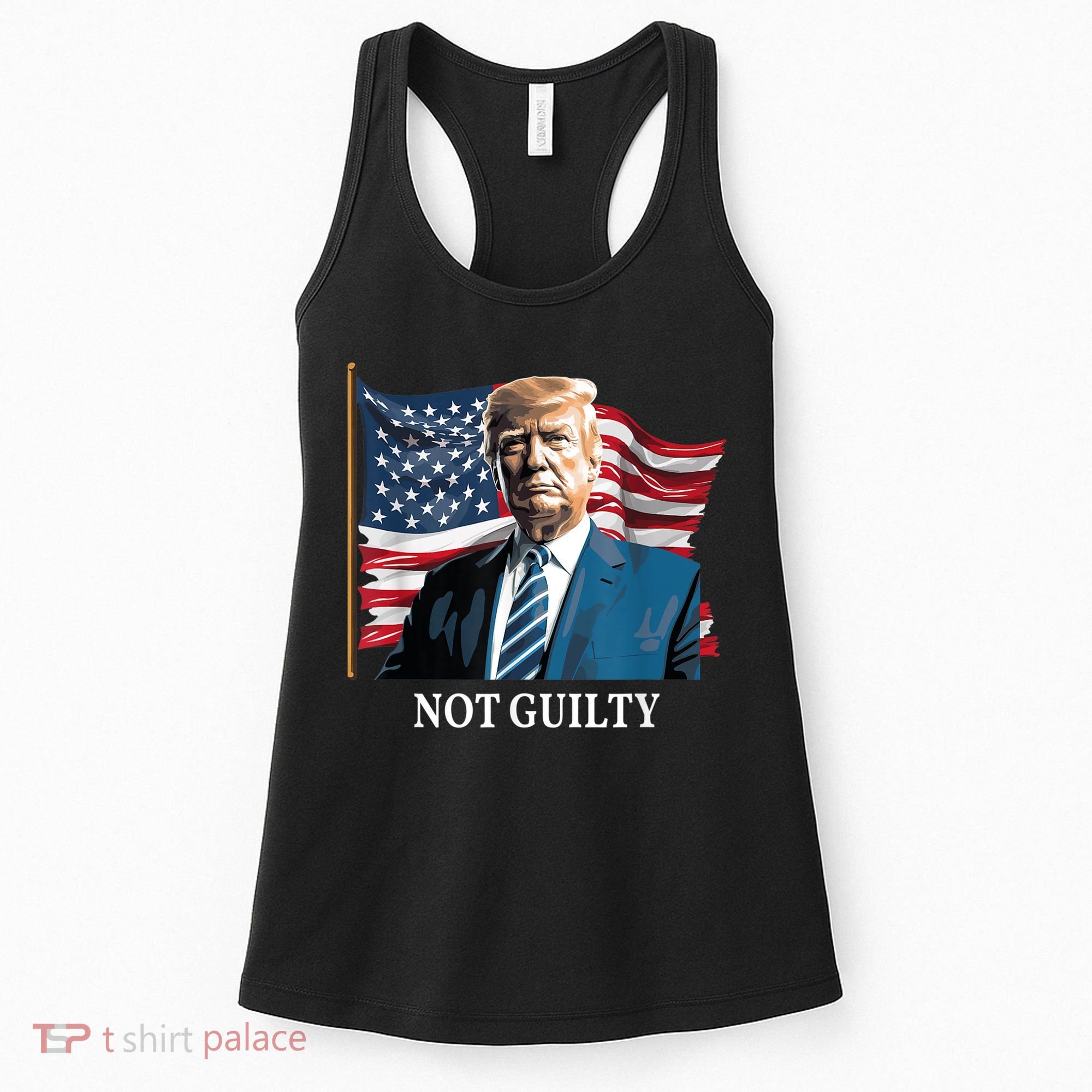 Trump Not Guilty Women's Tank Top