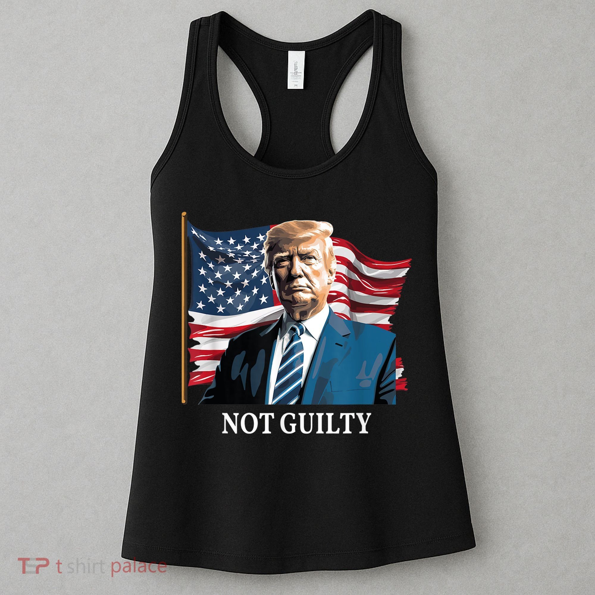 Trump Not Guilty Women's Tank Top