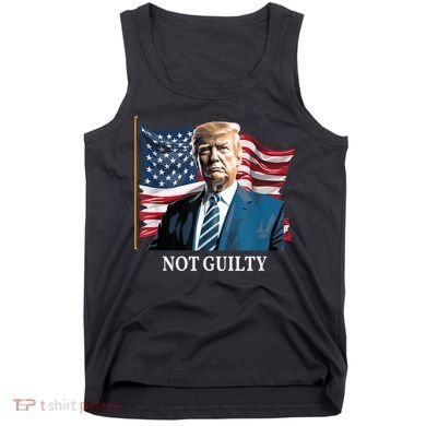 Trump Not Guilty Tank Top