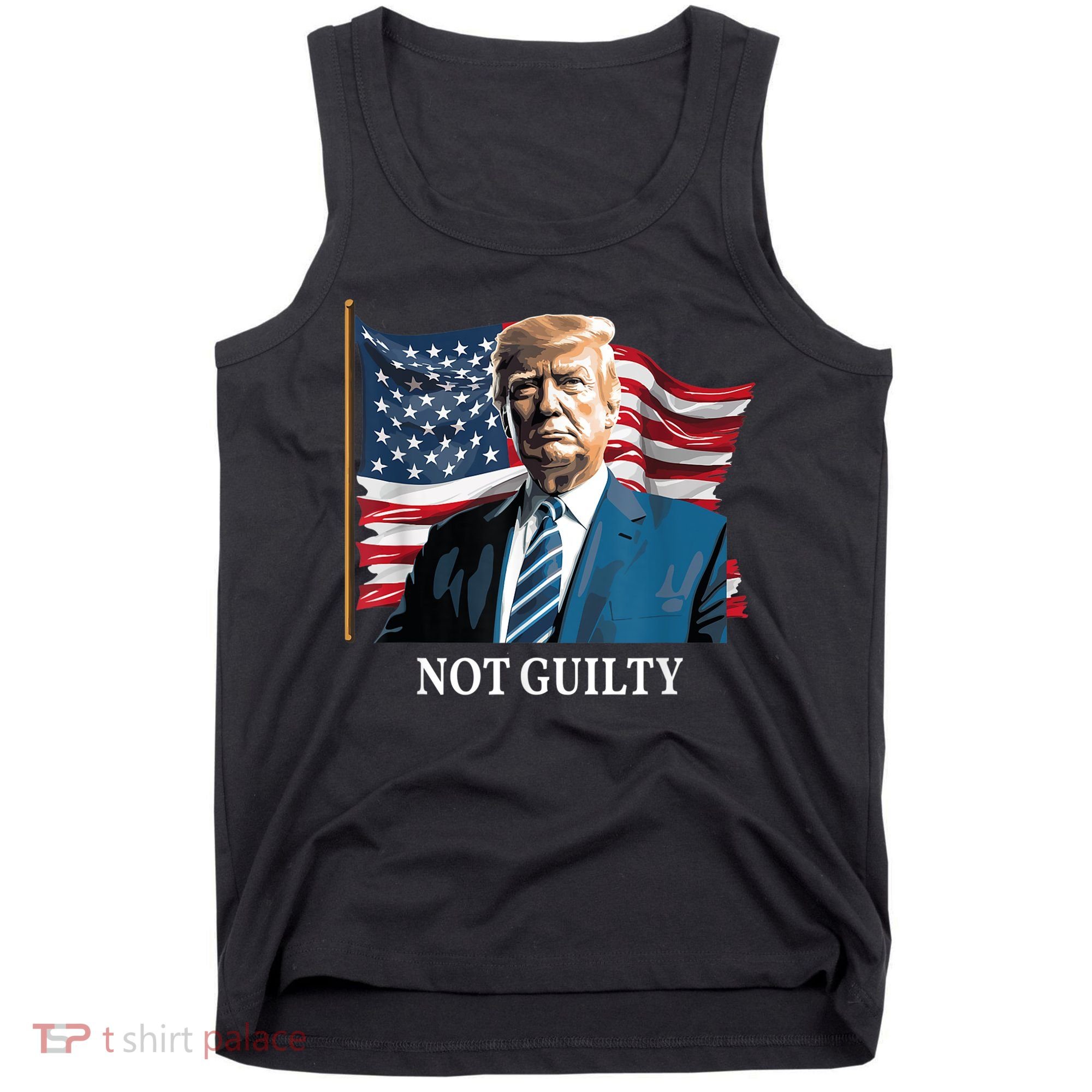 Trump Not Guilty Tank Top