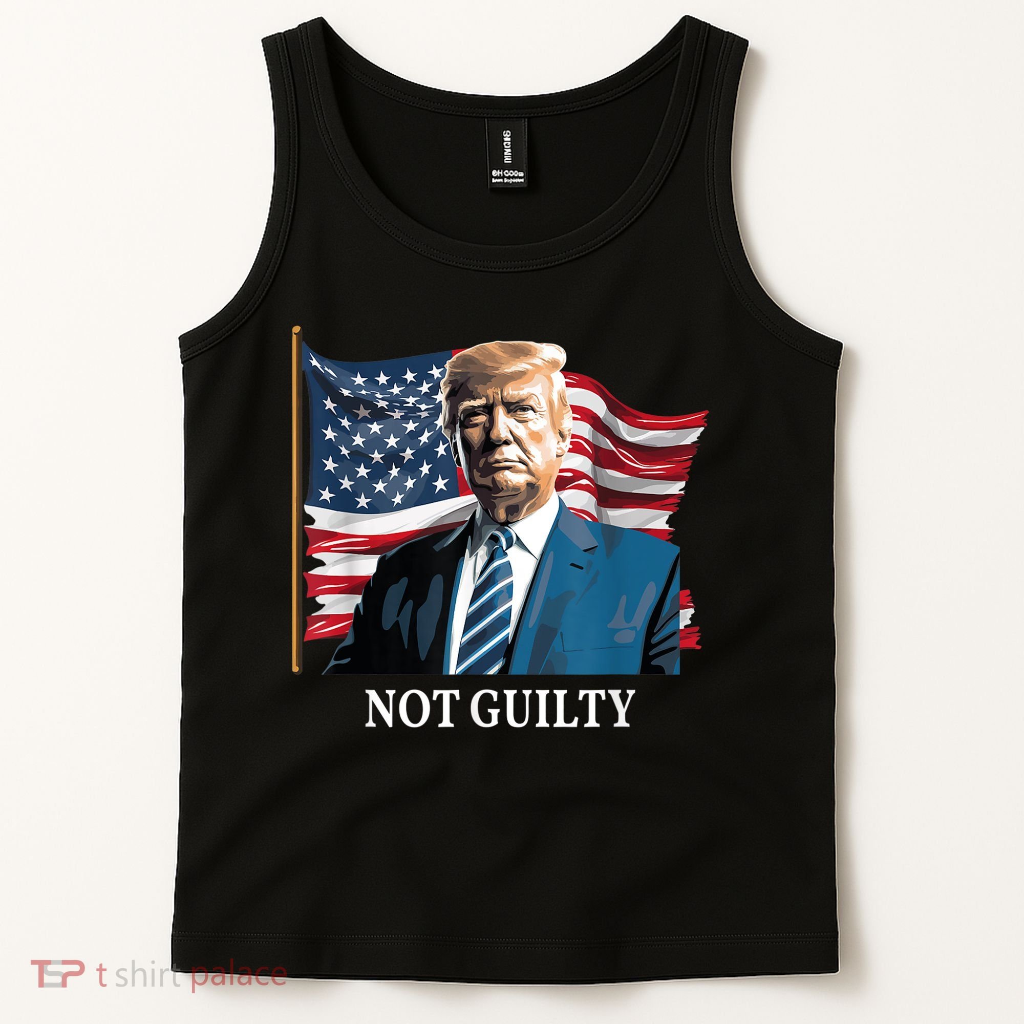Trump Not Guilty Tank Top