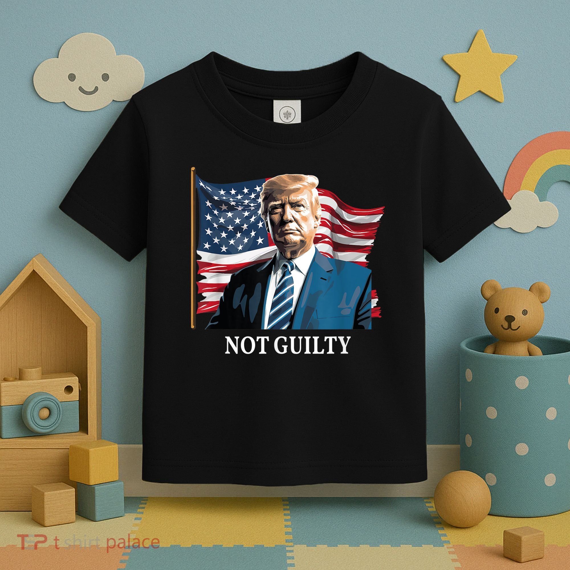 Trump Not Guilty Toddler T-Shirt