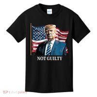 Trump Not Guilty Kids T-Shirt thumb 0