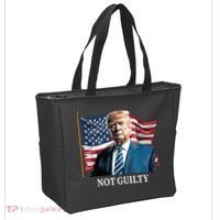 Trump Not Guilty Tote Bag thumb 2