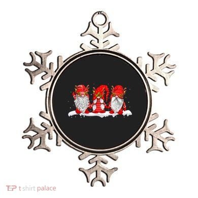 Three Nordic Gnomes Winter Christmas Swedish Elves TShirt Ornament