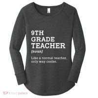 Team Ninth Grade Back To School 9th Grade Teacher Student Women's Perfect Tri Tunic Long Sleeve Shirt thumb 0